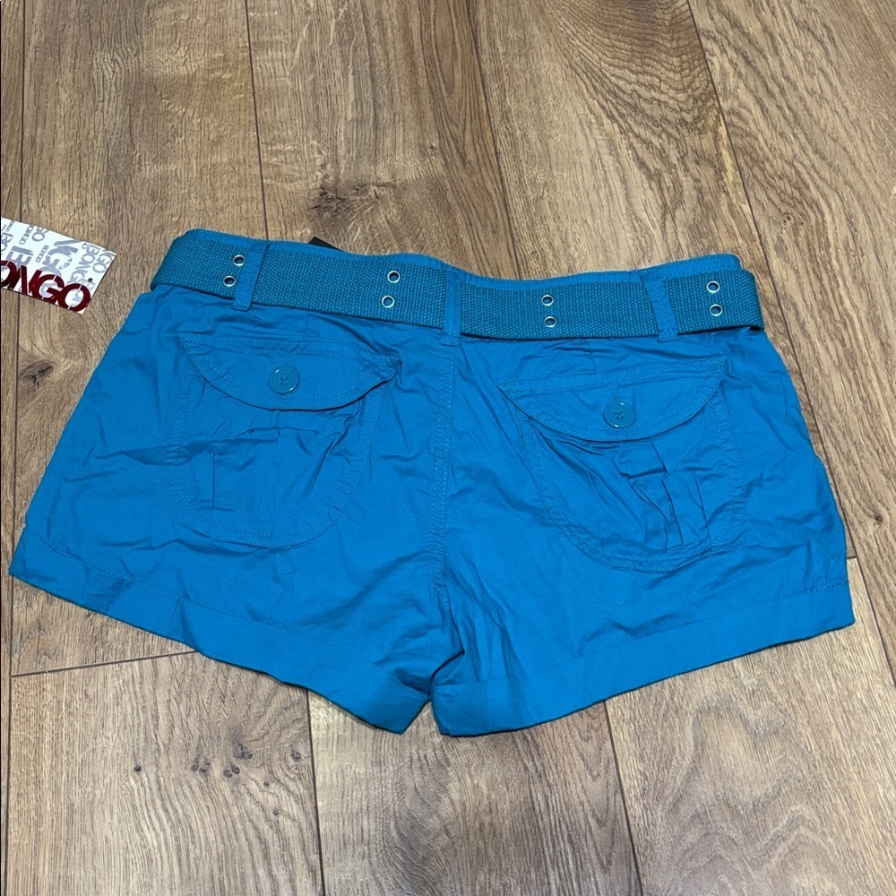 Bongo belted car juniors algiers blue shorts size 3 NWT - Picture 2 of 7